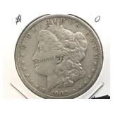 1902-O MORGAN SILVER DOLLAR