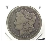 1901-O MORGAN SILVER DOLLAR