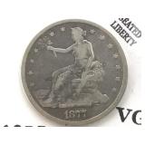 1877-S  SEATED LIBERTY  TRADE DOLLAR