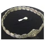 HEAVY STERLING SILVER BELT 26" LONG
