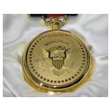 PRESIDENTIAL MELODY MEDAL POCKET WATCH