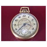 NEW HAVEN COMPENSATED POCKET WATCH