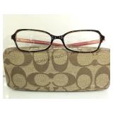 COACH GLASSES W/ HARD CASE