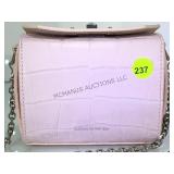ALEXANDER MCQUEEN PINK LEATHER HANDBAG,