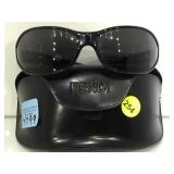 FENDI  ONYX SUN-GLASSES W/ HARD CASE