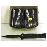 11 TACTICAL POCKET KNIVES, NIB