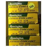 4 BOXES OF REMINGTON 270 WIN AMMO
