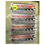 4 BOXES OF WINCHESTER 7MM AMMO