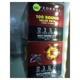 2 BOXES OF FEDERAL 12 GAUGE SHOTGUN SHELLS