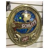 SCHLITZ ADVERTSING SIGN