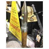 LARGE 34" TALL ARTILLARY SHELL