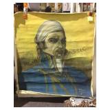 OIL ON CANVAS, ARTIST SIGNED EDGAR RODRIQUEZ