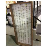 58" X 32" DRAGONFLY  SHADOW BOX, FULL