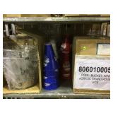 6 CASES POOL BUCKET , WINE ACRYLIC GRAND ROUND