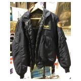 CLUB HOUSE JACKET W/ MILITARY PATCHES