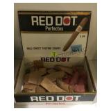 CIGAR BOX W/ WHEAT PENNIES