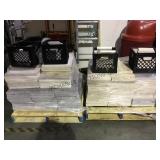 PALLET OF TRAVERTINE  TILES, 2 X MONEY