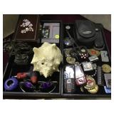 METAL SHEBA, CONCH, SAMSUNG CAMERA, COMM. ZIPPOS