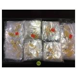 LOT OF 400 INDIVIDUALLY PACKAGED EMERALD