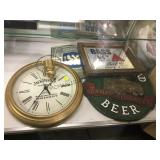 LOT OF BEER SIGNS AND MIRRORS LOCAL PICKUP ONLY