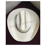 JUSTIN COWBOY HAT SIZE 10/55/6.875