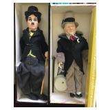 EFFANBEE W.C. FIELDS DOLL AND CHARLIE CHAPLAIN