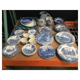 Large Lot of Wessex collection plates cups and