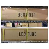Four boxes of 4 foot fluorescent light tubes