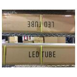 Four boxes of 4 foot fluorescent light tubes