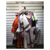 PEASANT GIRL COSTUMES WITH SOME ACCESSORIES