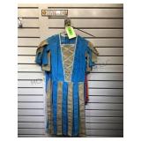 TWO CHILD MEDIEVAL COSTUMES WITH ACCESSORIES