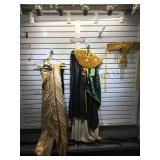 ONE CLEOPATRA COSTUME WITH ACCESSORIES