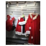 FULL SANTA SUIT AND MRS. KLAUS