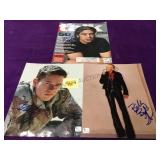 3 autographed lobby cards, all w/ global coa