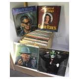 Vinyl album box lot.                  
Local