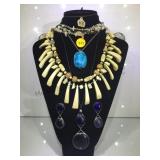 3 bone necklaces & more