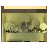 34 piece Rosenthal Germany dish set with gold