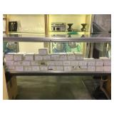 Case lot of assorted sports cards in boxes - most