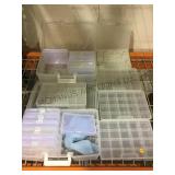 Lot of plastic crafting storage organizers local