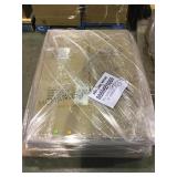 Pallet lot of glass shelving 46"x16" local pickup