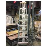 8 foot fiberglass step ladder local pickup