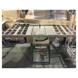 Craftsman 10 inch table saw with guides local