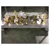 Table bottom assorted angel figurines local