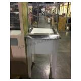 Rolex store glass top lighted display case no