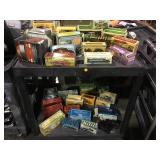 Cart lot of collectible Avon aftershave cars most