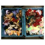 Two tubs of beanie babies local pickup only