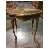 Vintage wooden side table for restoration local