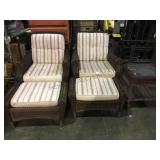 5 piece wicker patio set with cushions local