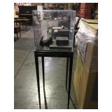 Glass top cubic display case local pickup only