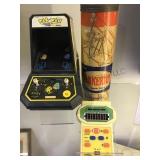 VINTAGE PAC MAN GAME, TINKERTOYS & MORE